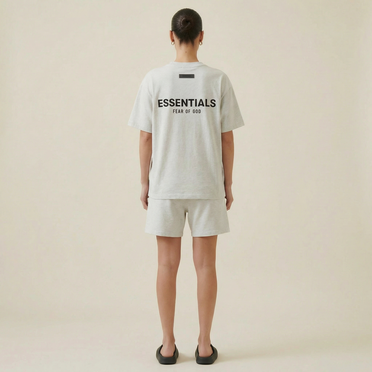 T-shirt Fear Of God Essentials (ss22) Avoine claire