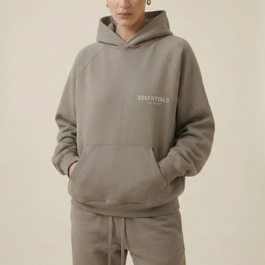 Fear Of God Essentials Hoodie Desert Taupe
