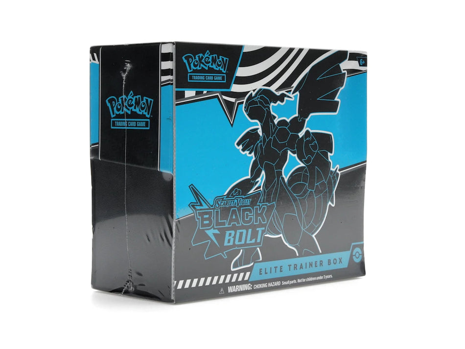 2025 Pokémon Scarlet & Violet Black Bolt Elite Trainer Box
