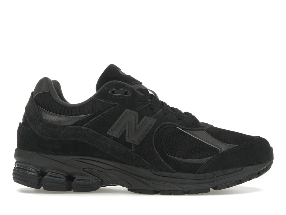 New Balance 2002R Triple Black Suede