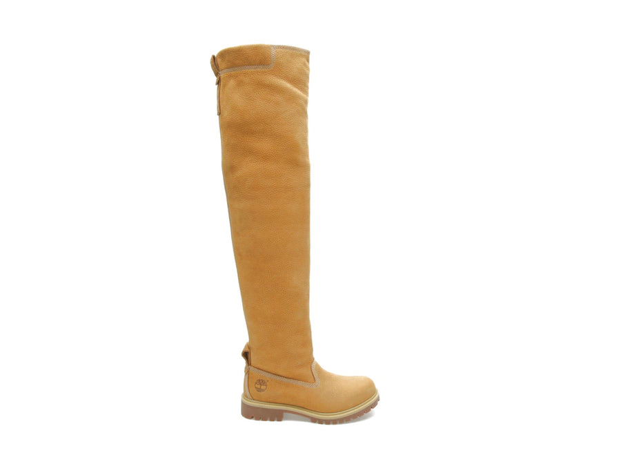 Bottes hautes Timberland à enfiler x Telfar Wheat