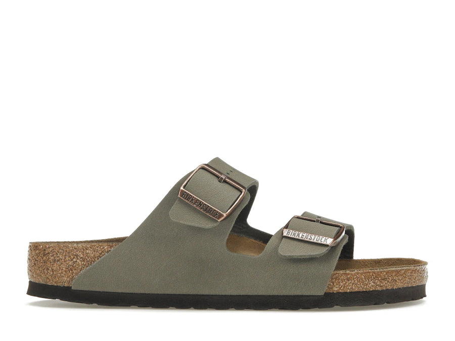 Birkenstock Arizona Birkibuc Stone (Women's)