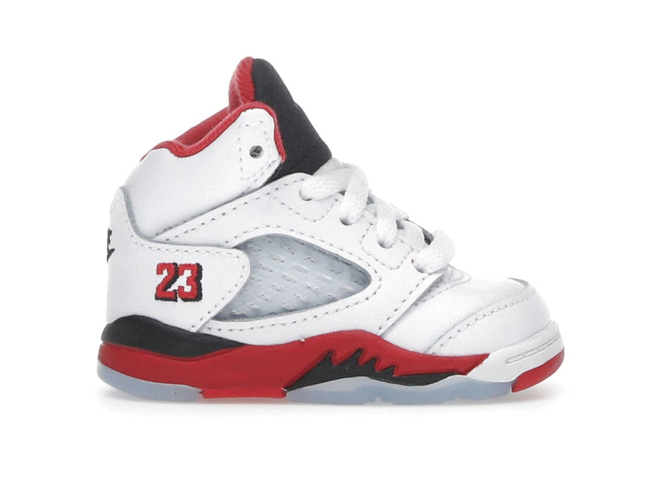 Jordan 5 Retro Fire Red Black Tongue (2025) (TD)