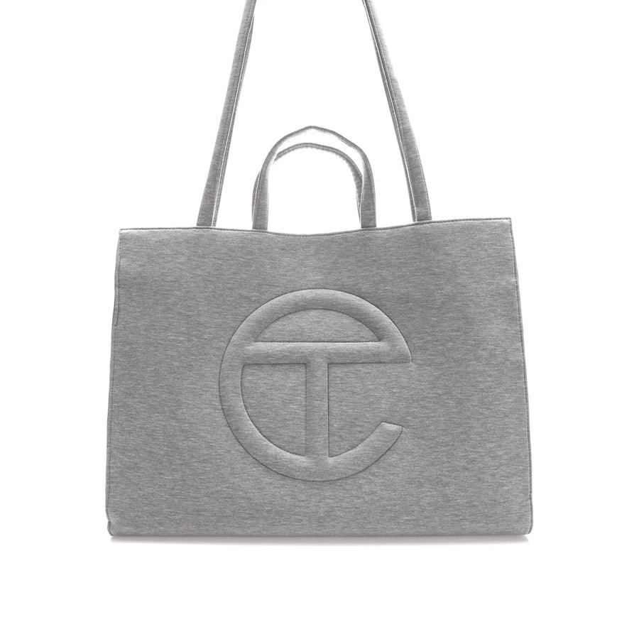 Telfar x UGG Fleece Shopping Bag Large Heather Grey