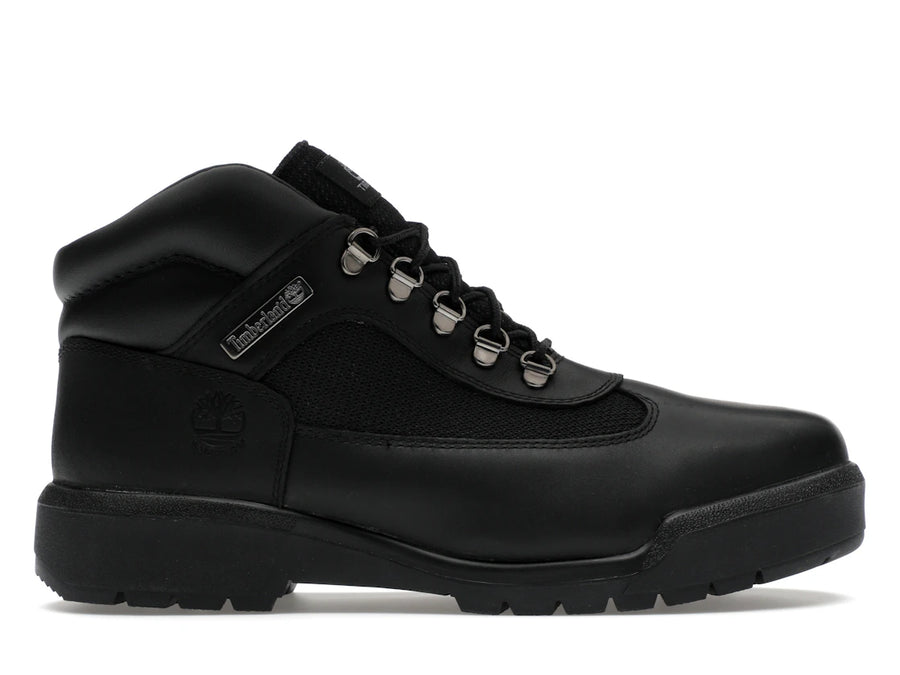 Bottes Timberland Field mi-hautes à lacets imperméables noires