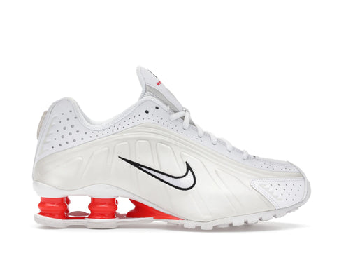 Nike Shox R4 White Phantom Picante Red (Women's)