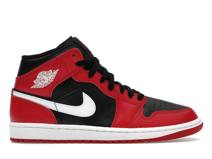 Jordan 1 Mid Gym Rouge Noir Blanc (2024)