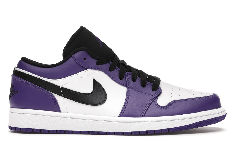 Jordan 1 Low Court Violet Blanc