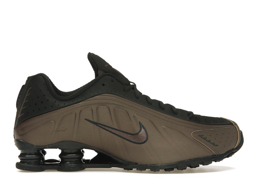 Nike Shox R4 Ironstone Off Noir (Femme)