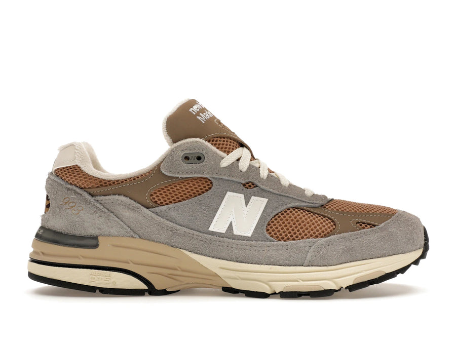New Balance 993 Teddy Santis MiUSA Gris Ombre Bois Flotté