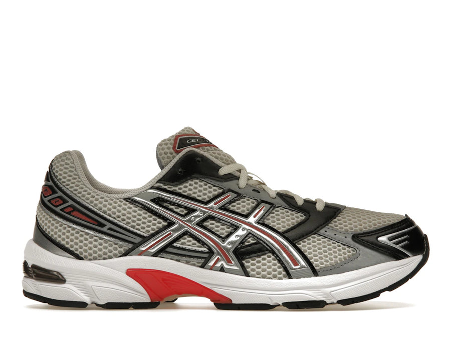 ASICS Gel-1130 Gris fumé Argent pur Rouge