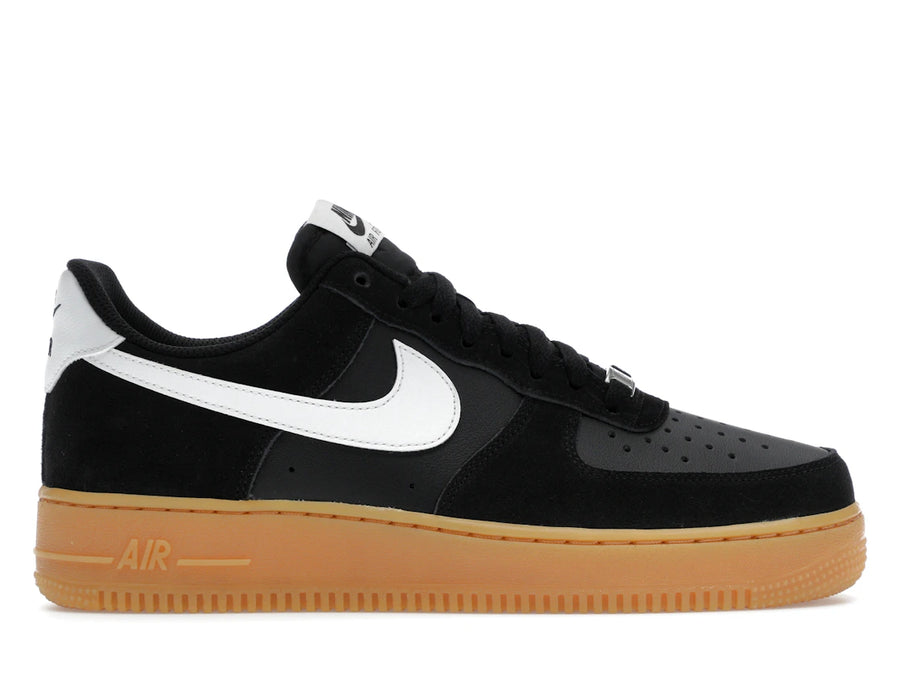 Nike Air Force 1 Low '07 LV8 Noir Sommet Blanc Gomme