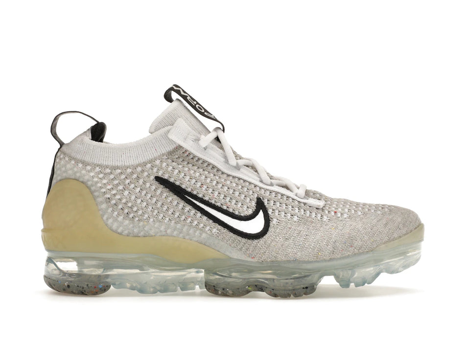 Nike Air VaporMax 2021 FK White Metallic Silver (GS)