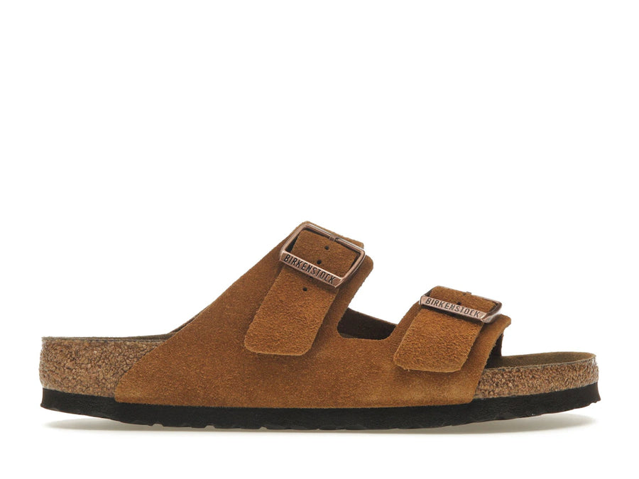 Birkenstock Arizona à semelle souple en daim et vison