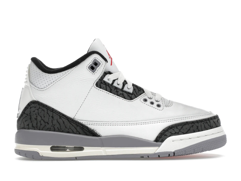 Jordan 3 Retro Cement Grey (GS)