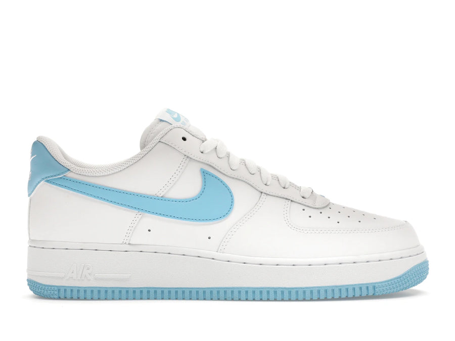 Nike Air Force 1 Low '07 Blanc Bleu Verseau