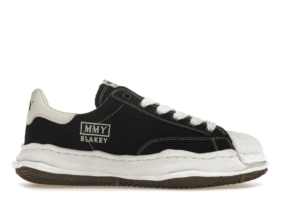 Maison Mihara Yasuhiro Blakey OG Sole Canvas Low Noir Blanc