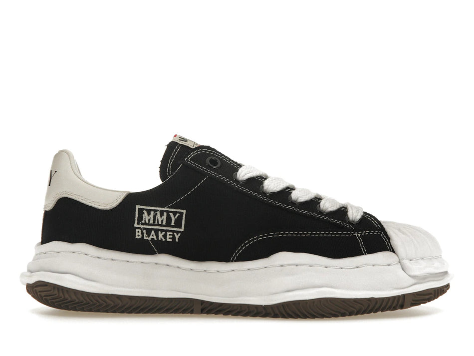 Maison Mihara Yasuhiro Blakey OG Sole Canvas Low Black White