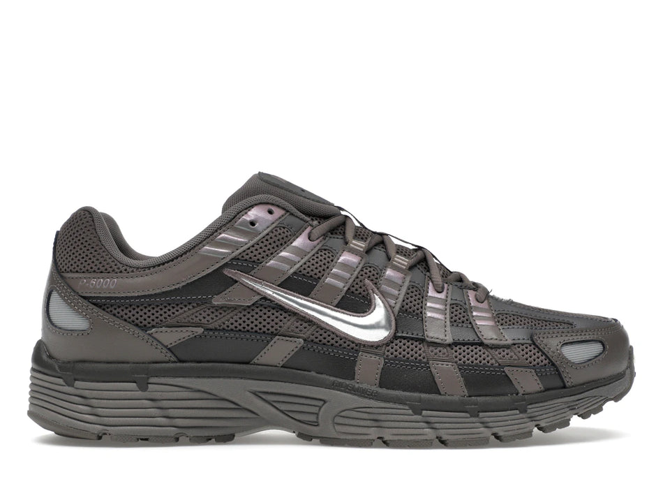 Nike P-6000 Cave Stone Medium Ash Flat Pewter Metallic Silver
