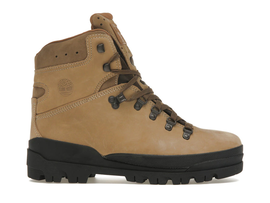 Bottes Timberland World Hiker Mid à lacets imperméables beiges