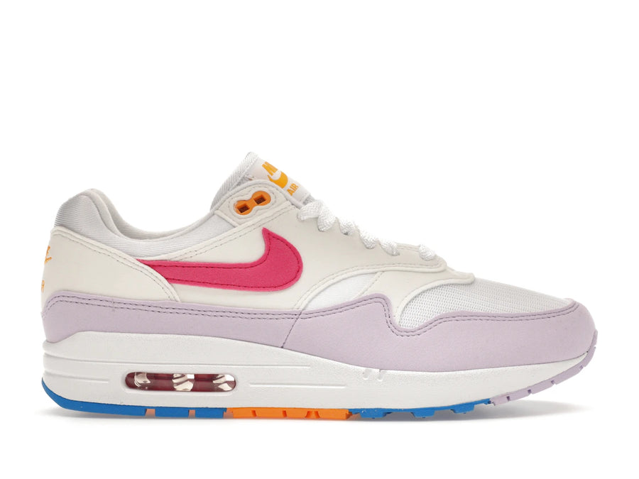 Nike Air Max 1 Blanc Alchimie Rose (Femme)