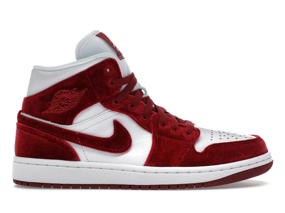 Jordan 1 Mid SE Red Velvet (Women's)