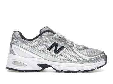 New Balance 740 White Silver Metallic Navy