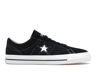 Converse One Star Pro Ox Black Black White