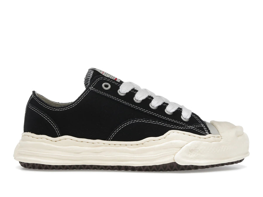 Maison Mihara Yasuhiro Hank Vintage Sole Canvas Low Black