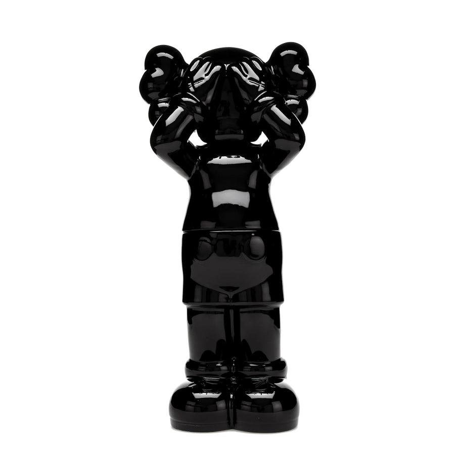 Contenant en céramique KAWS Holiday UK (Édition limitée à 1000 exemplaires) Noir