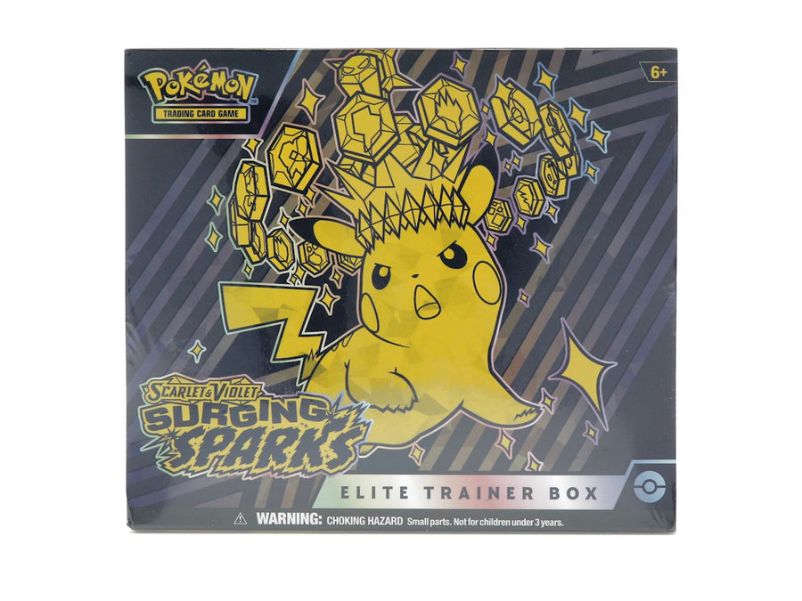 Lot de 4 coffrets Dresseur d'élite Pokémon Scarlet &amp; Violet Étincelles déferlantes
