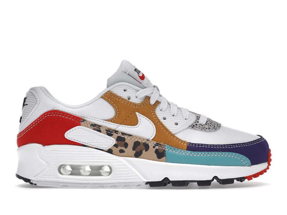 Nike Air Max 90 SE Animal White (Women's)