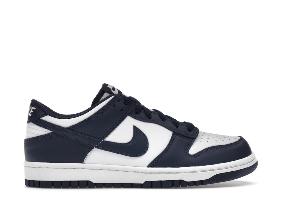Nike Dunk Low White Midnight Navy (GS)