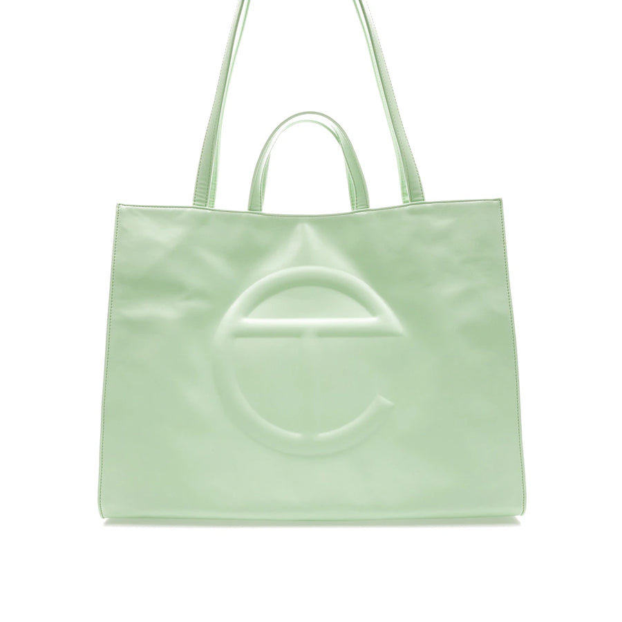 Sac cabas Telfar grand format Double Menthe