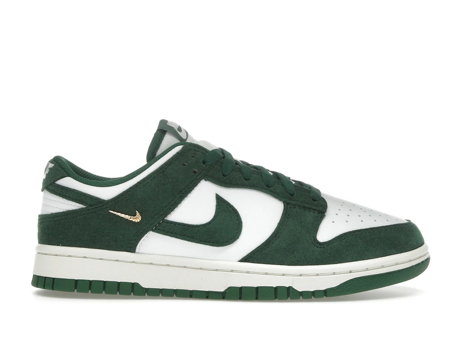 Nike Dunk Low Gorge Green Gold Mini Swoosh (Women's)