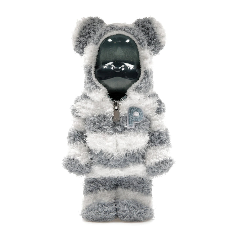 Bearbrick x Gelato Pique Pajamas 400% White/Blue
