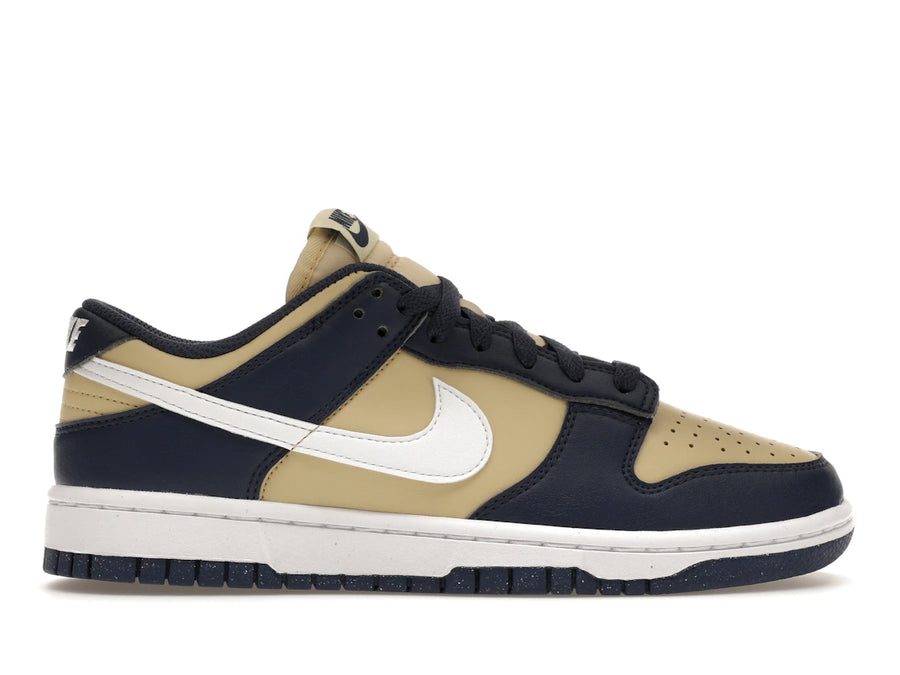 Nike Dunk Low Next Nature Midnight Navy Gold (Femme)