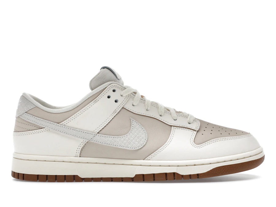 Nike Dunk Low Retro Blanc nacré Ivoire pâle Beige clair Voile
