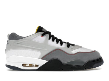 Jordan 4 RM Premium White Black Smoke Grey Fire Red