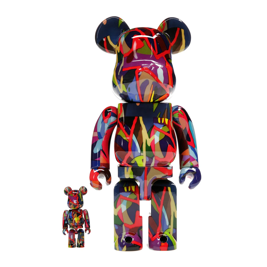 Ensemble Bearbrick KAWS TENSION 100 % et 400 %
