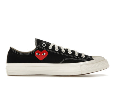 Converse Chuck Taylor All Star 70 Ox Comme des Garcons PLAY Single Heart Black
