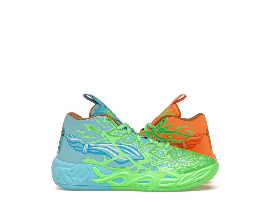 Puma LaMelo Ball MB.04 Teenage Mutant Ninja Turtles Leonardo & Michelangelo (GS)