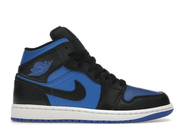 Jordan 1 Mid Black Royal Blue