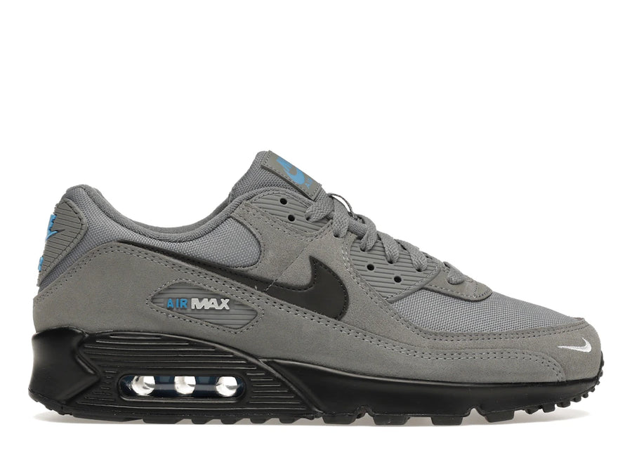 Nike Air Max 90 Gris fumé Bleu photo clair