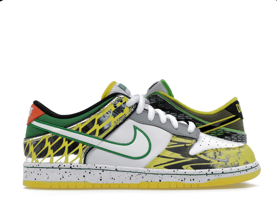 Nike Dunk Low What the Duck Away Université de l'Oregon PE