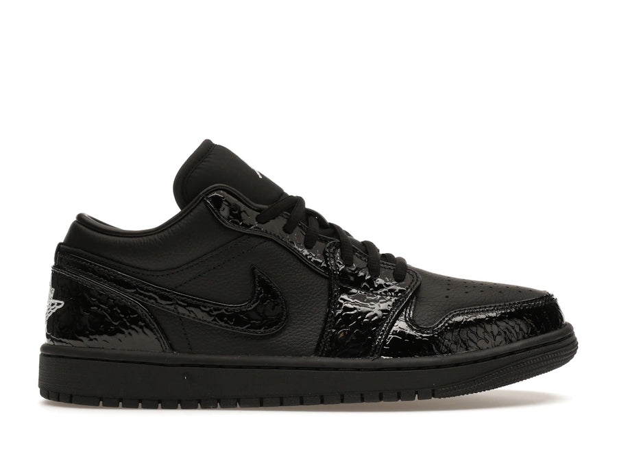 Jordan 1 Low SE Patent Elephant Noir (Femme)