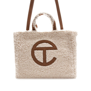 Telfar x UGG Reverse Shopping Bag Medium Natural
