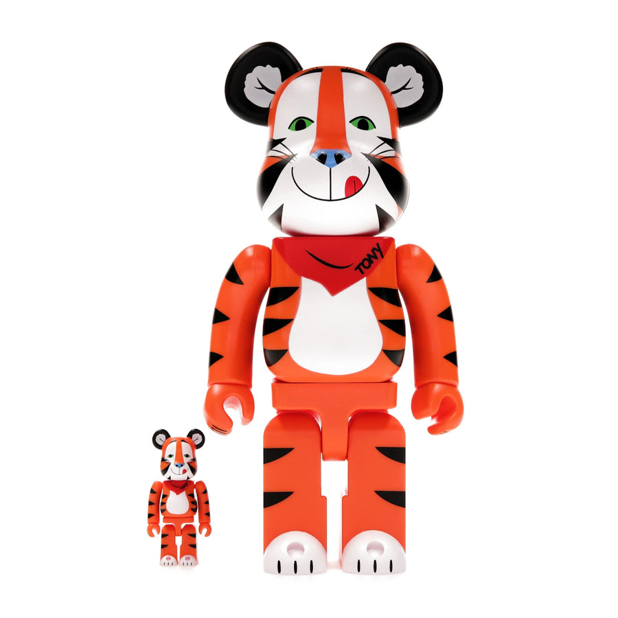 Bearbrick x Kellogg's Tony The Tiger Vintage Ver. 100% & 400% Set