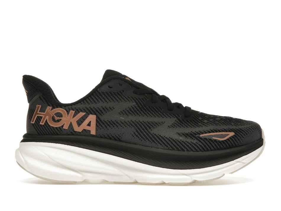 Hoka One One Clifton 9 Black Rose Gold (Women's)