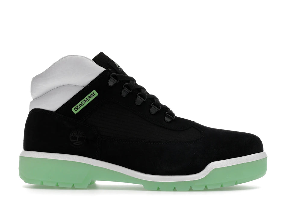 Timberland Field Boot Waterproof CNSTNT DVLPMNT Black Green Glow